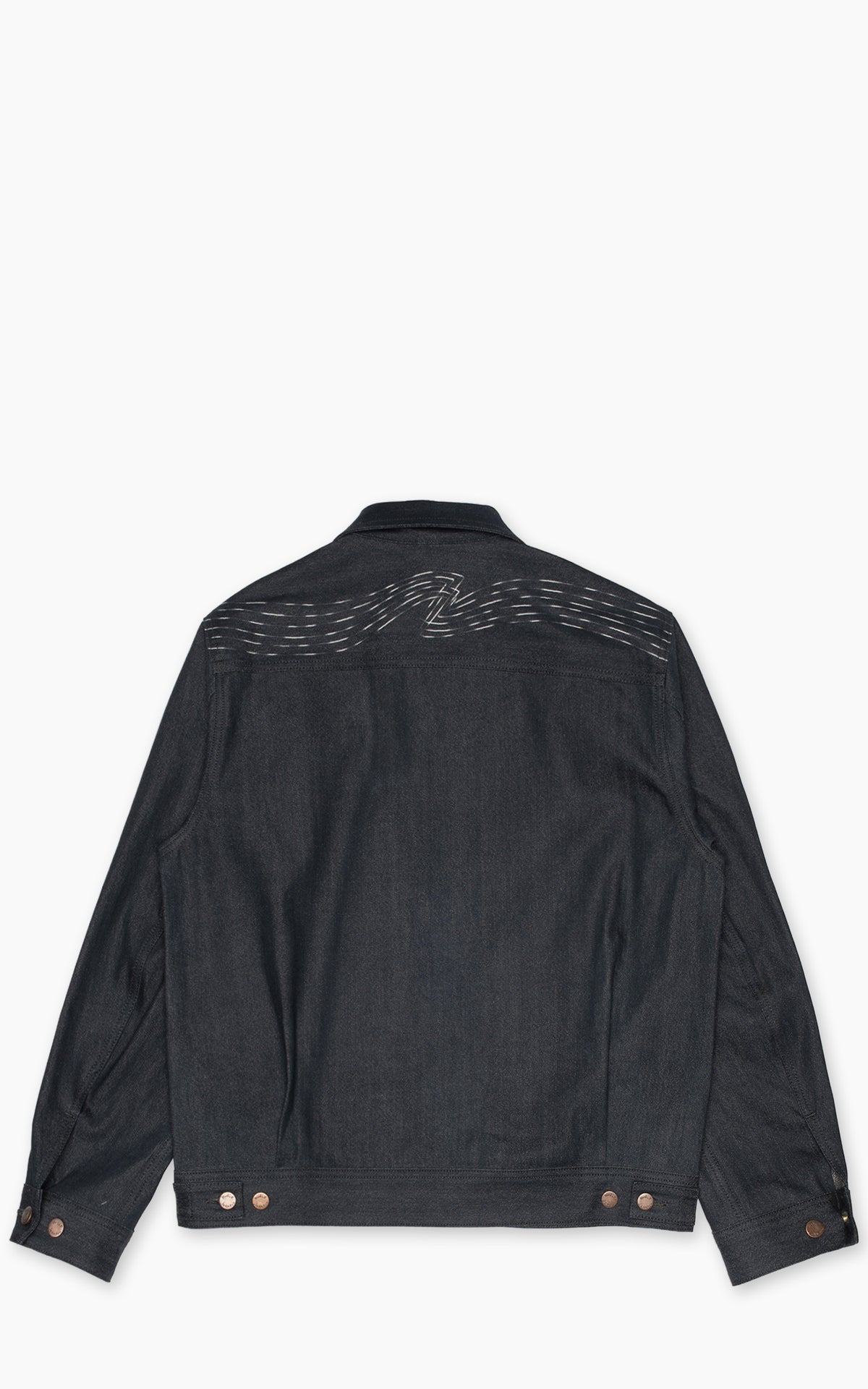 Nudie Jeans Blake Zip Jacket Static Noise