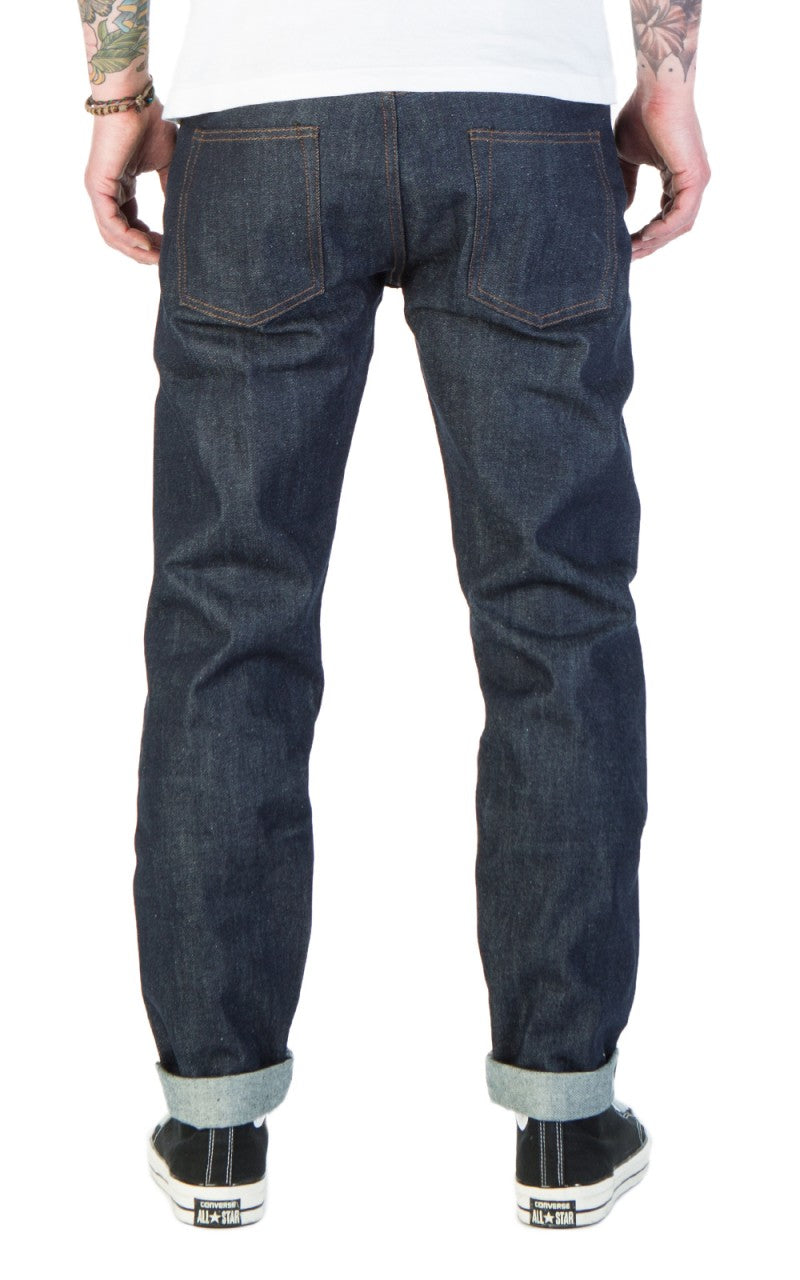 The Unbranded Brand UB601 Relaxed Fit Selvedge Indigo 14.5oz