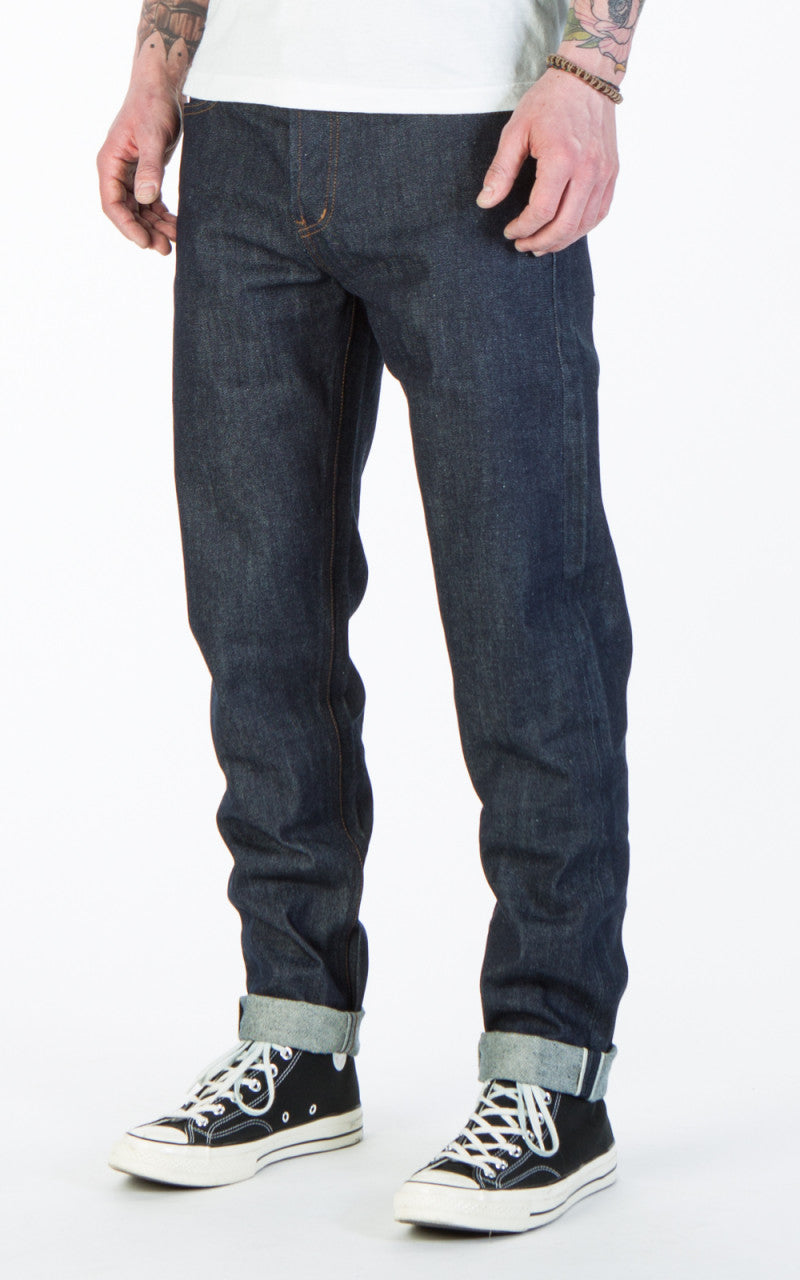 The Unbranded Brand UB601 Relaxed Fit Selvedge Indigo 14.5oz