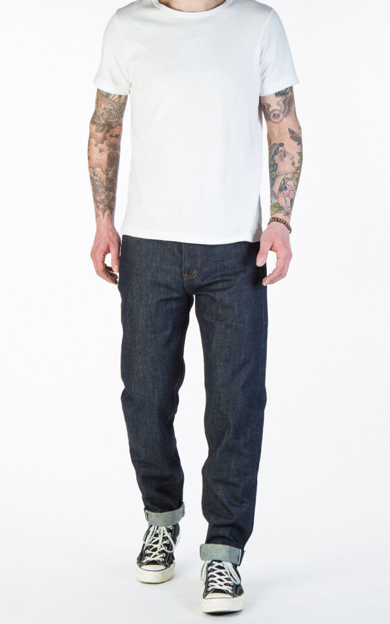 The Unbranded Brand UB601 Relaxed Fit Selvedge Indigo 14.5oz
