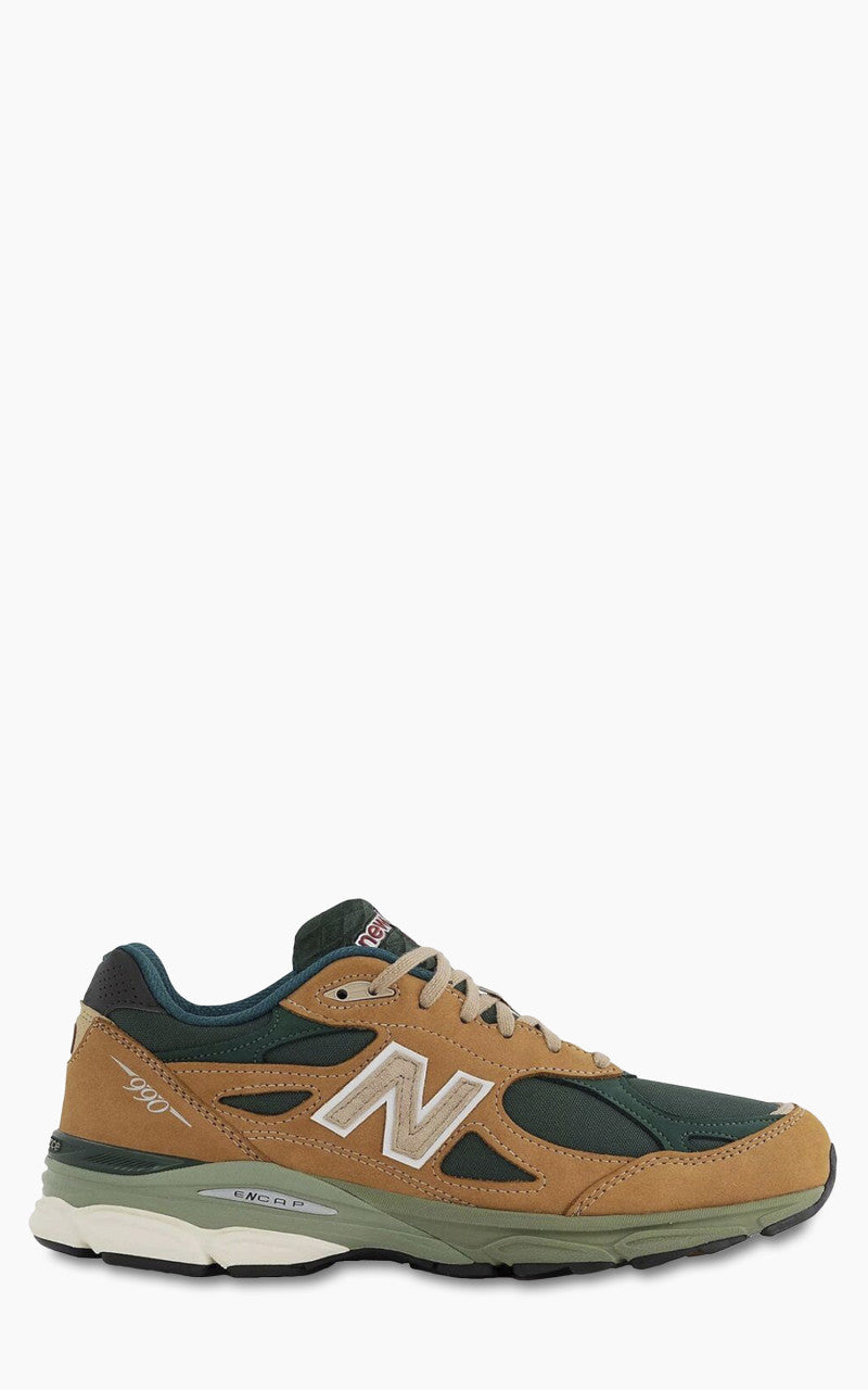 New Balance M990 WG3 Tan/Green "Made in USA"