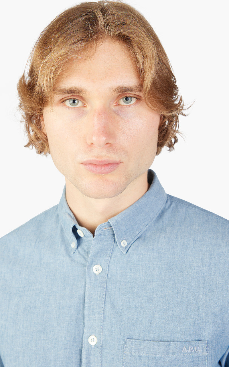 A.P.C. Chemise Edouard Shirt Blue