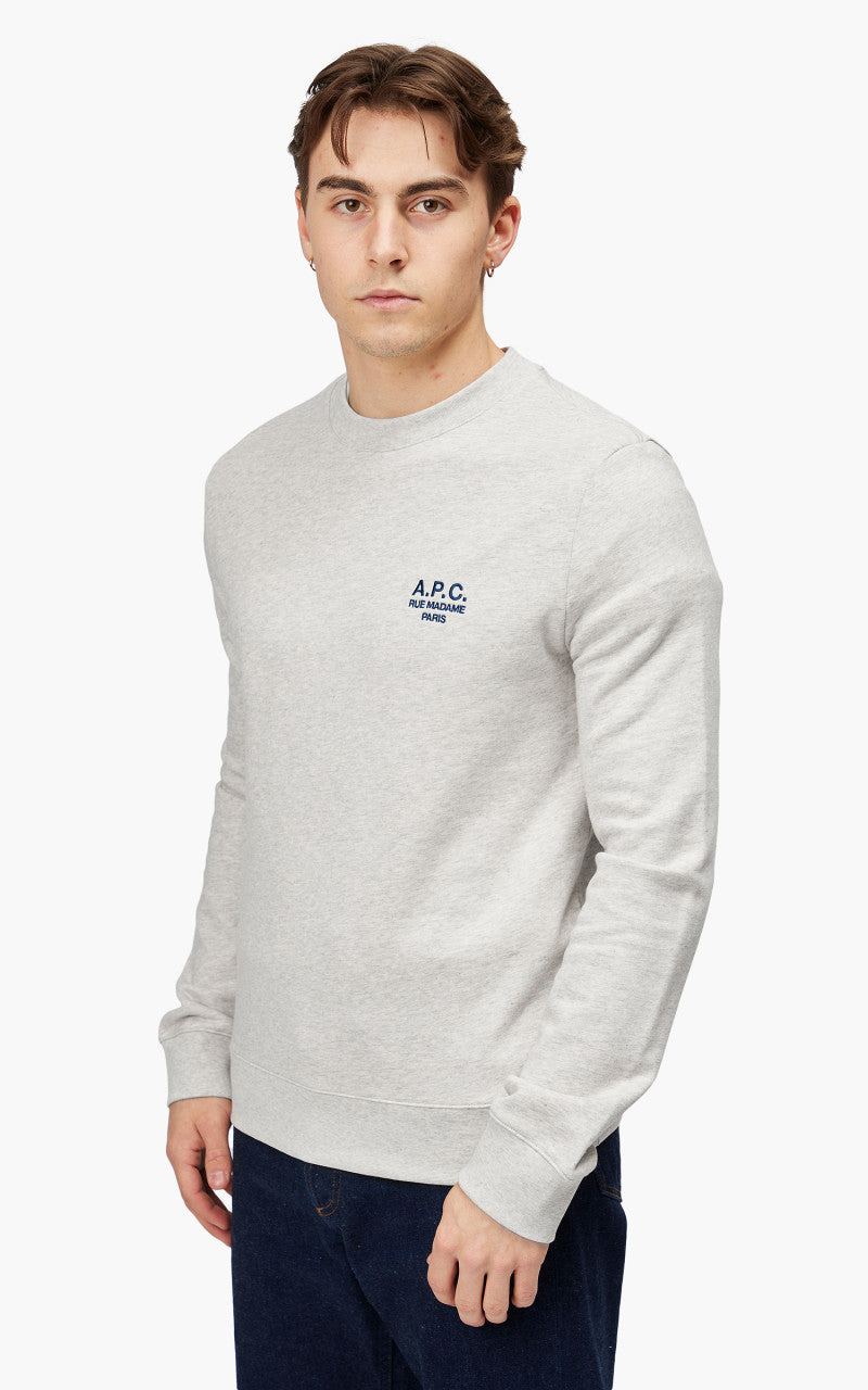 A.P.C. Rider Sweatshirt Ecru Chine