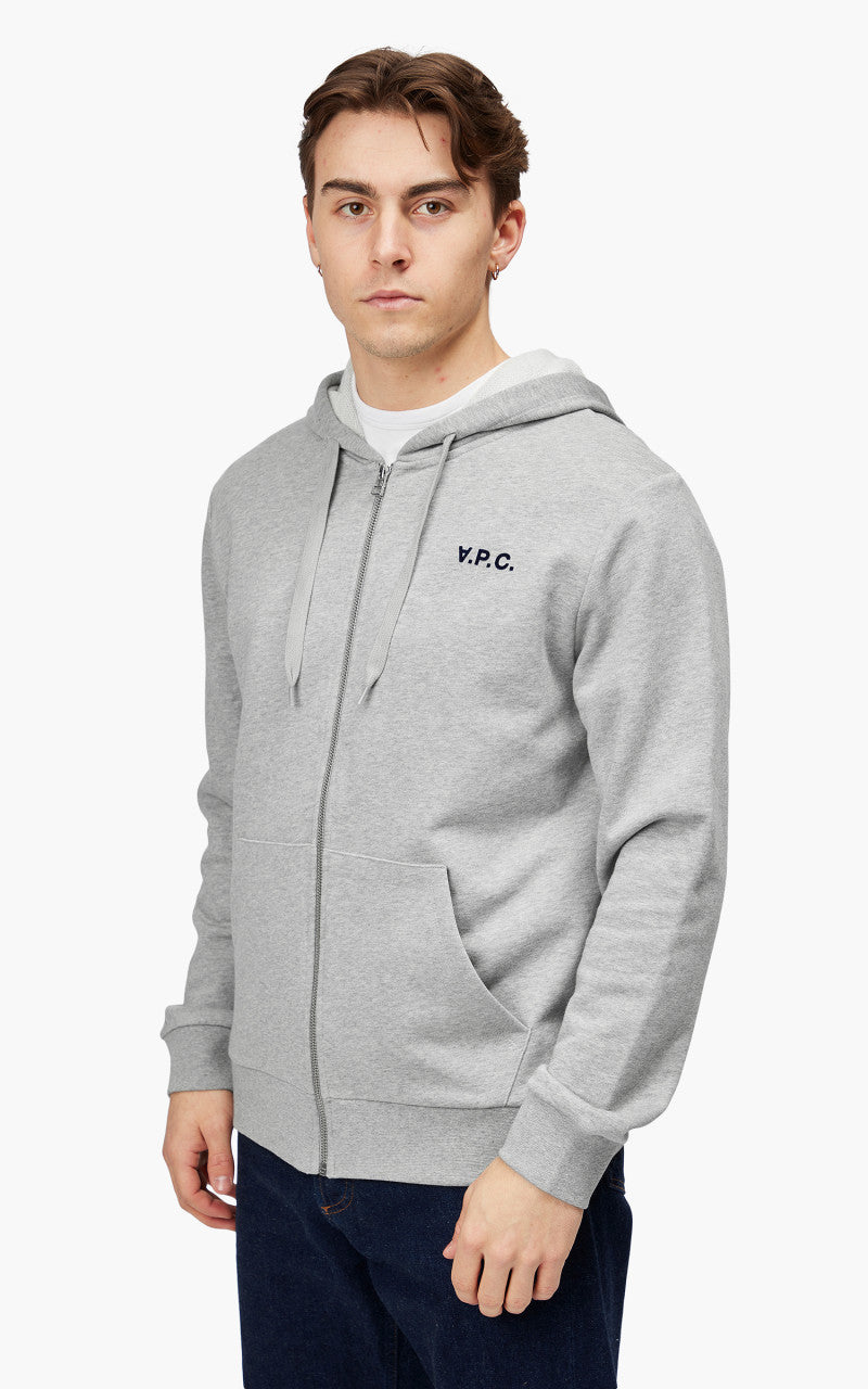 A.P.C. Quentin Hoodie Heather Grey