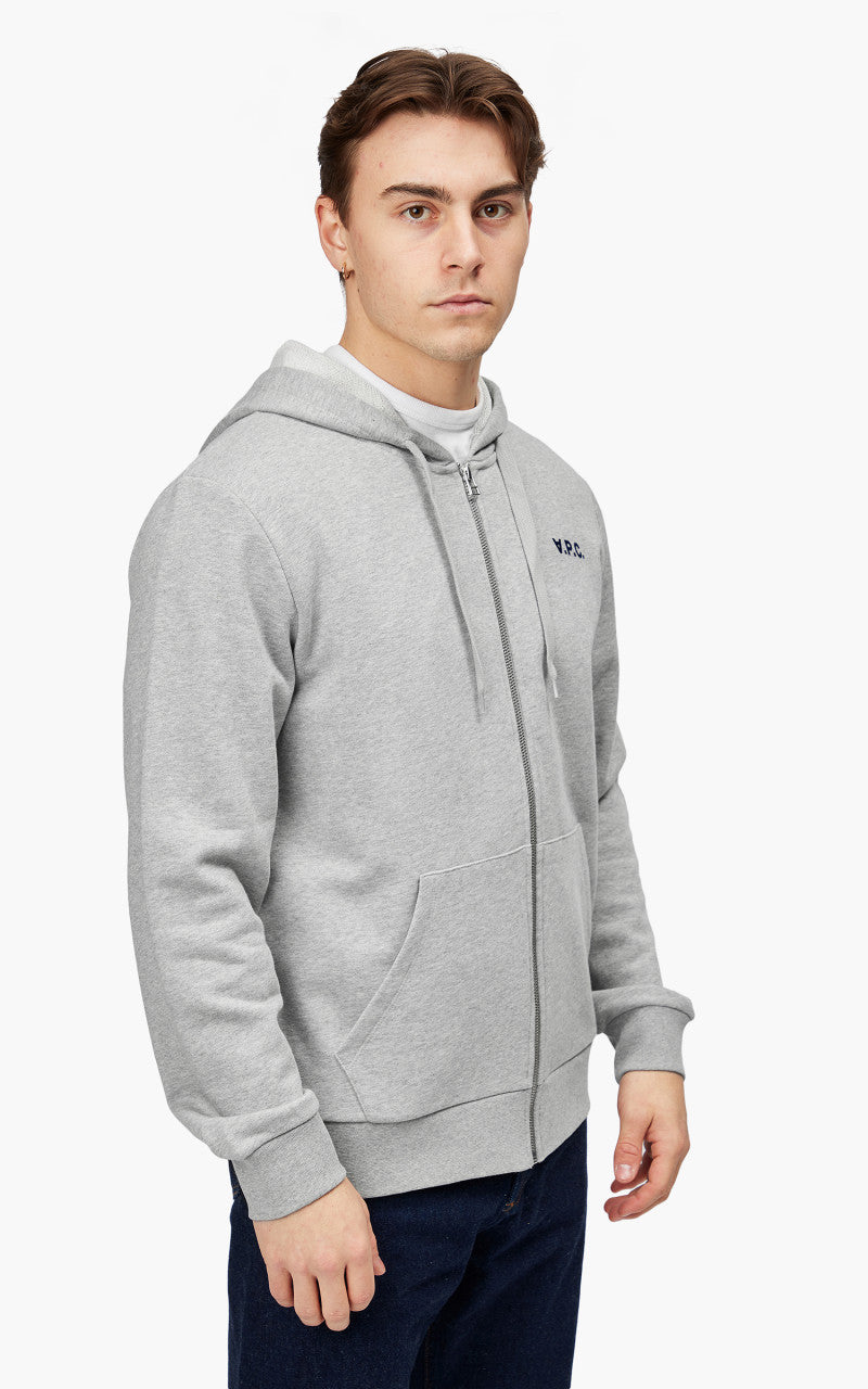 A.P.C. Quentin Hoodie Heather Grey