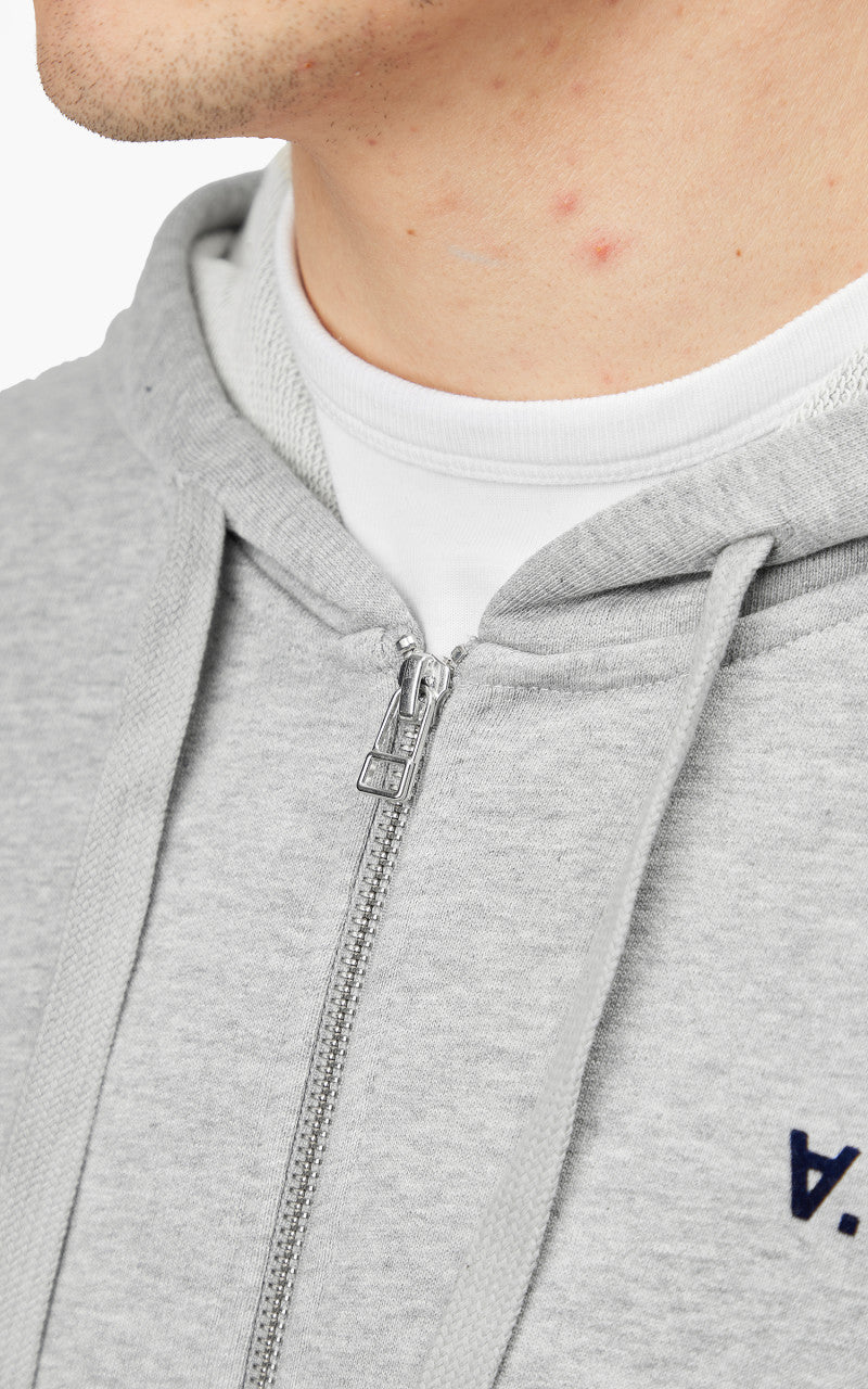 A.P.C. Quentin Hoodie Heather Grey
