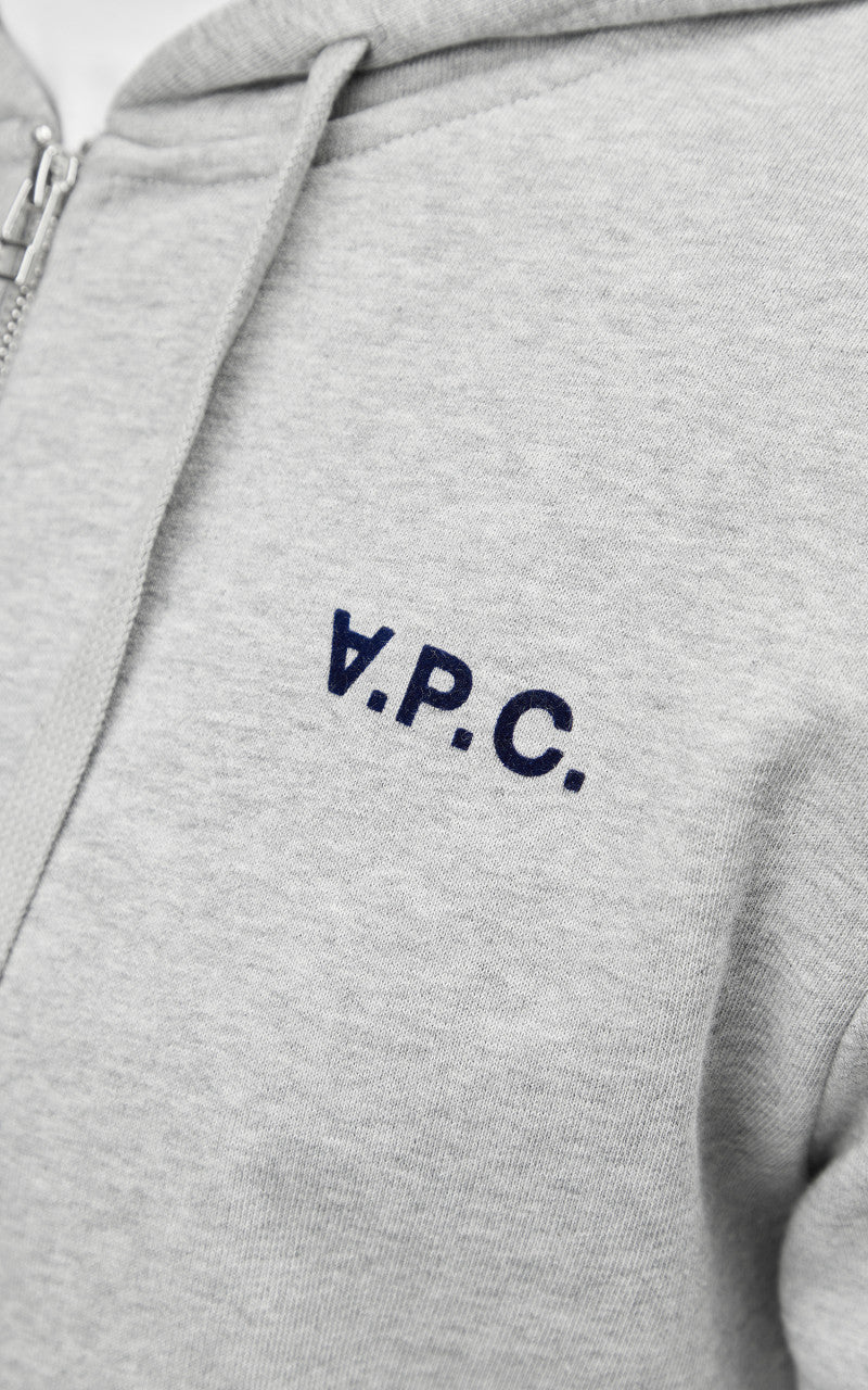 A.P.C. Quentin Hoodie Heather Grey