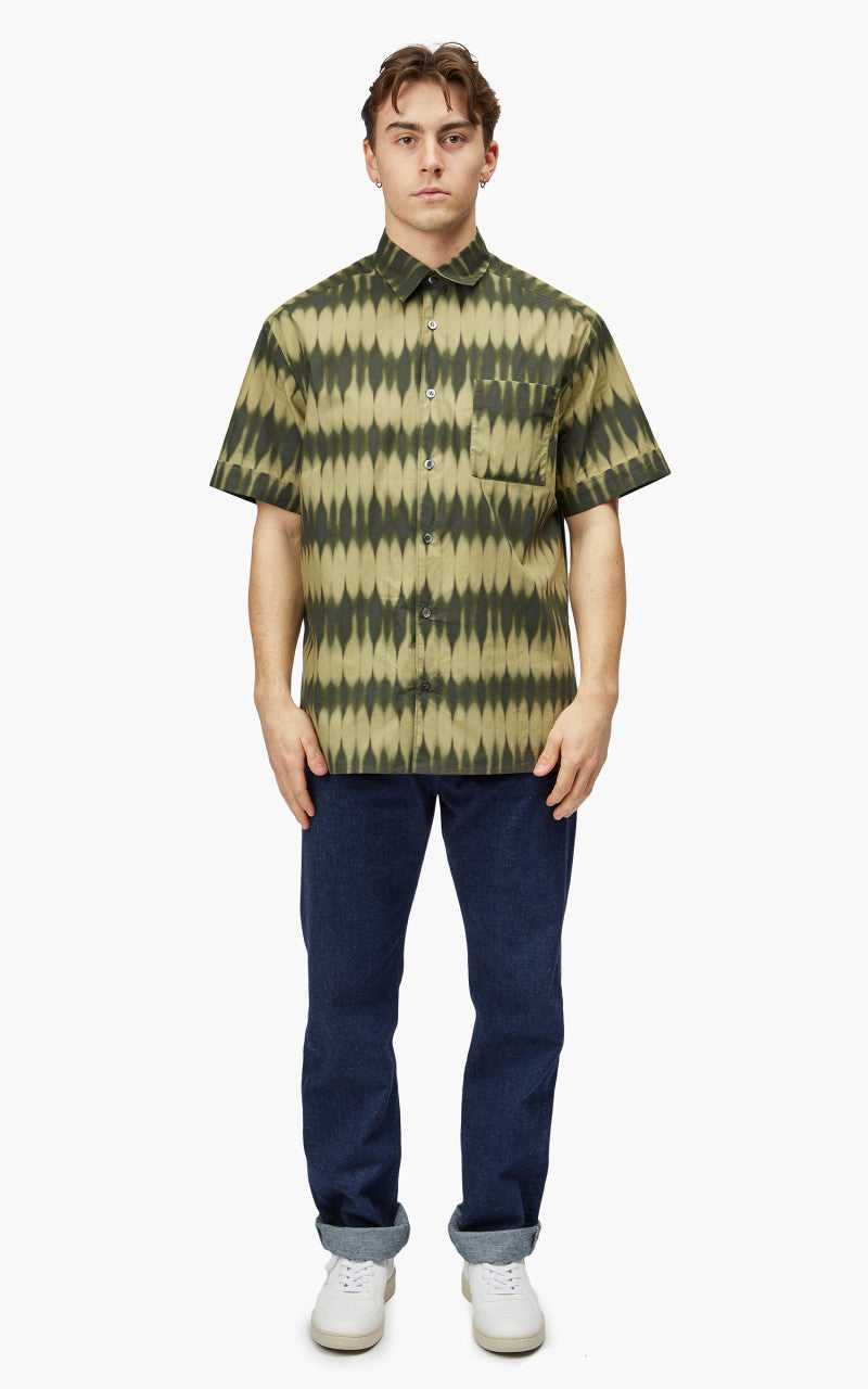 A.P.C. Ross Short-Sleeve Shirt Khaki