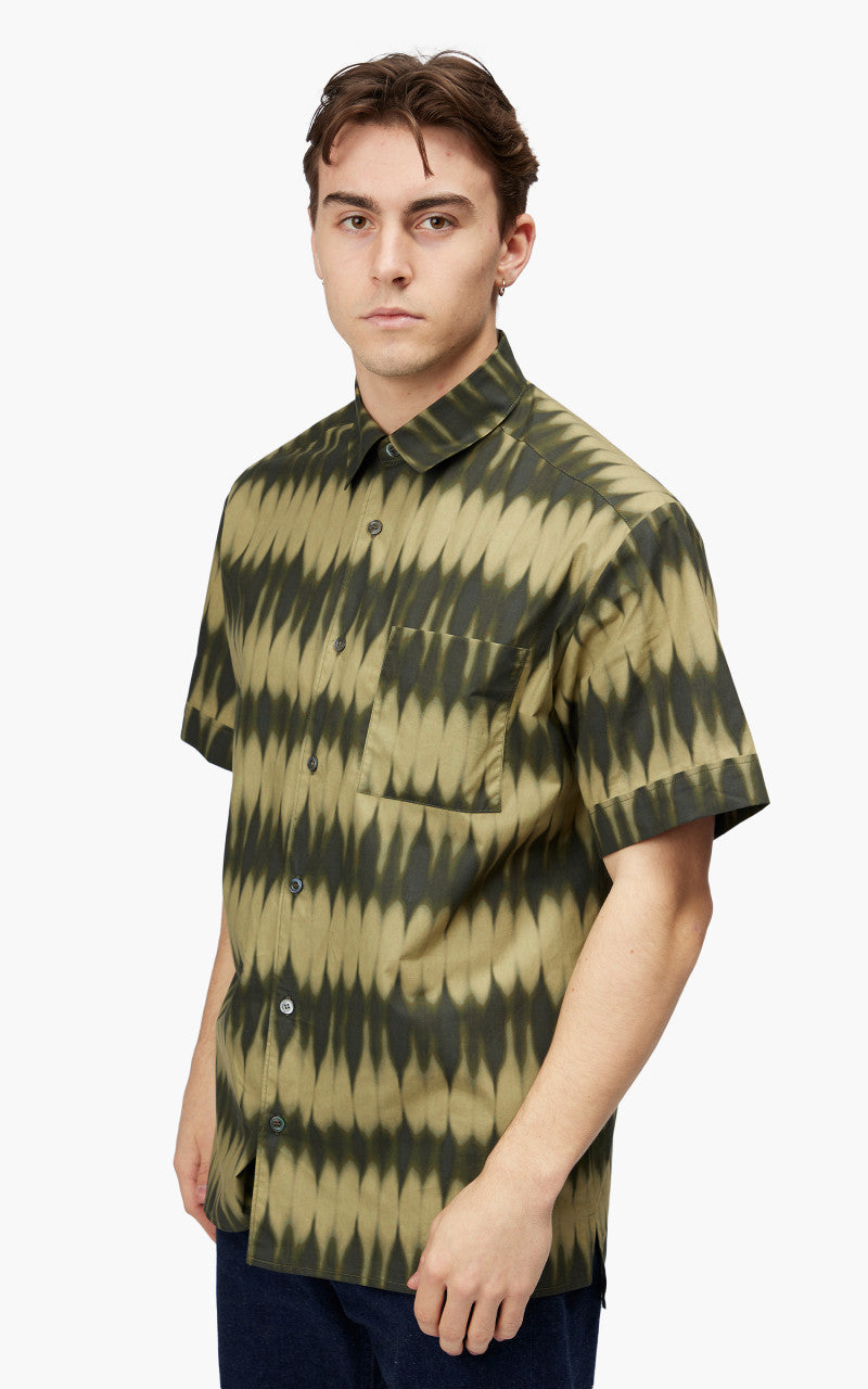 A.P.C. Ross Short-Sleeve Shirt Khaki