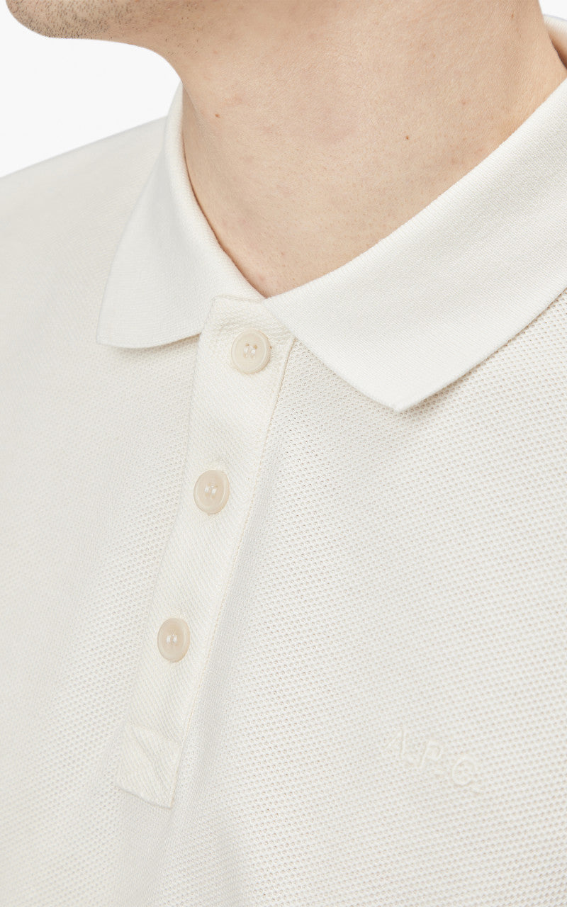 A.P.C. Antoine Polo Shirt Ecru