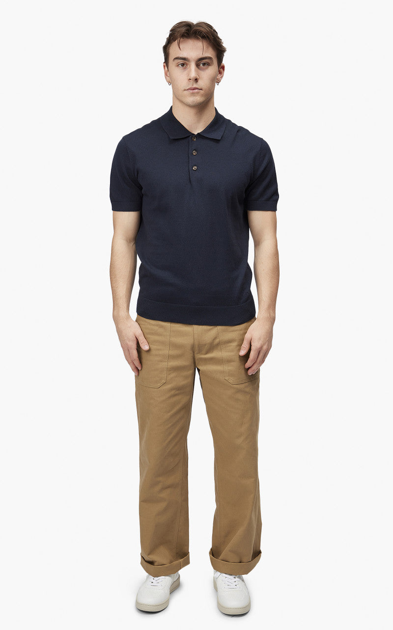 A.P.C. New Gregoire Polo Shirt Dark Navy