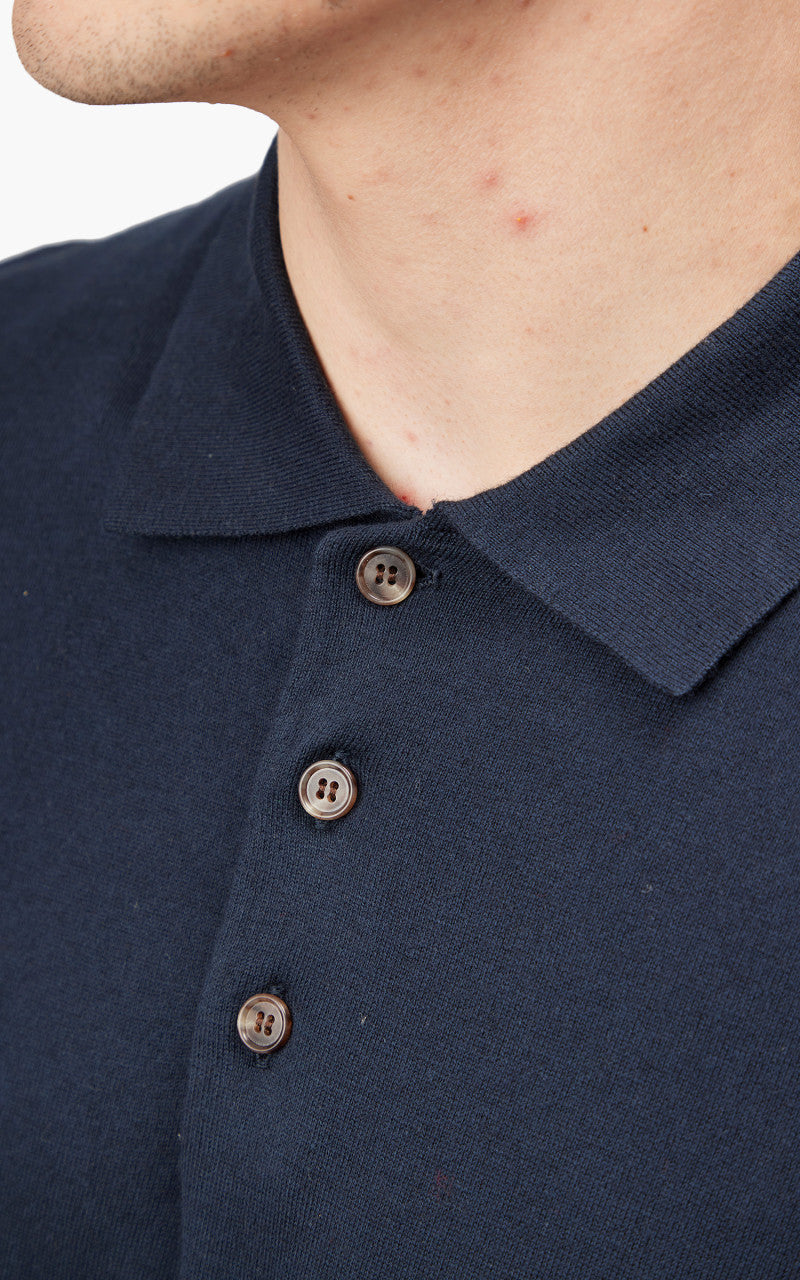 A.P.C. New Gregoire Polo Shirt Dark Navy