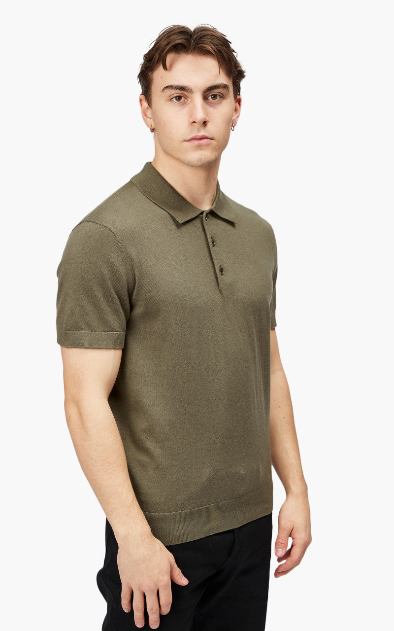 A.P.C. New Gregoire Polo Shirt Khaki
