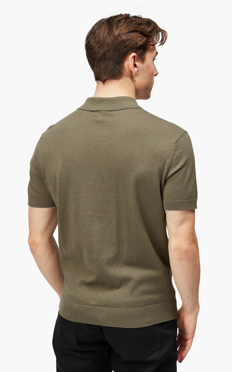 A.P.C. New Gregoire Polo Shirt Khaki