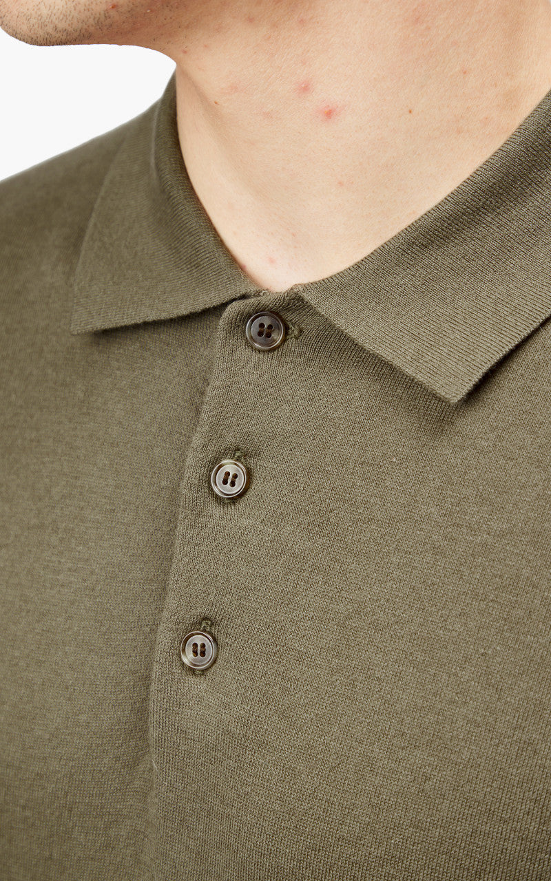 A.P.C. New Gregoire Polo Shirt Khaki