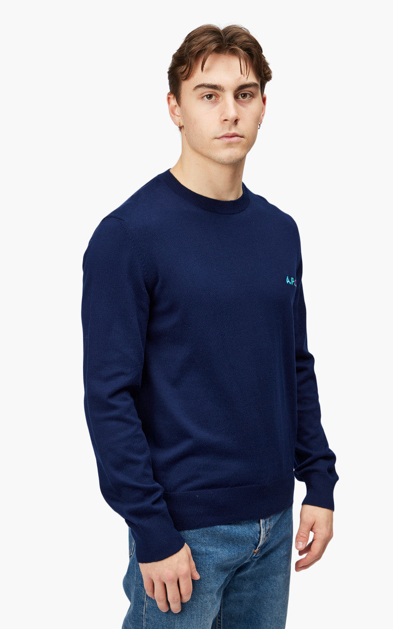 A.P.C. Marvin Pullover Dark Navy