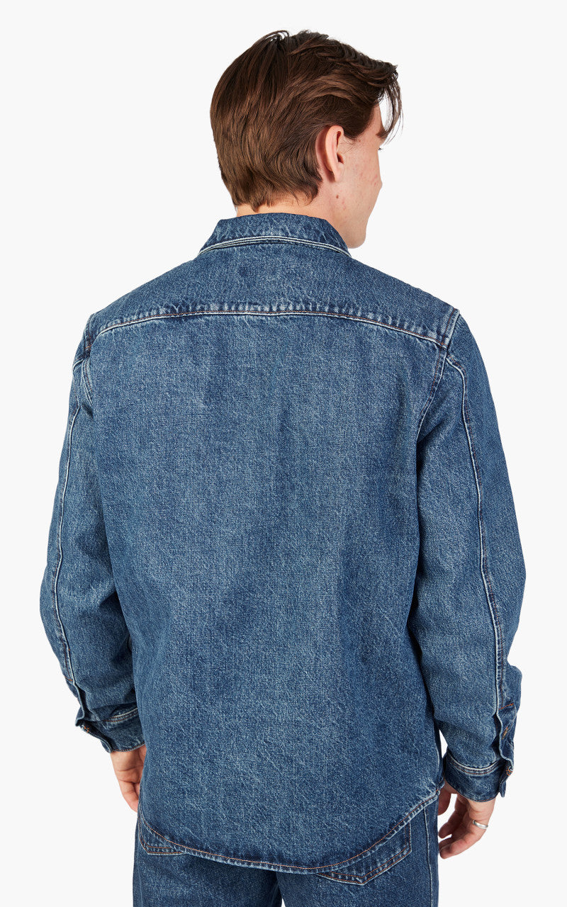 A.P.C. Surchemise Vittorio Stonewashed Indigo
