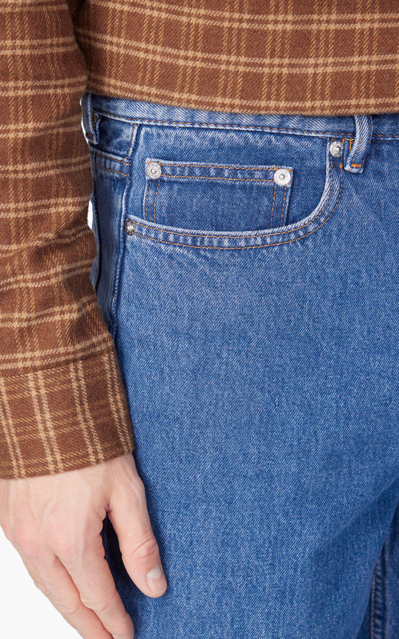 A.P.C. Jean Martin Stonewashed Indigo