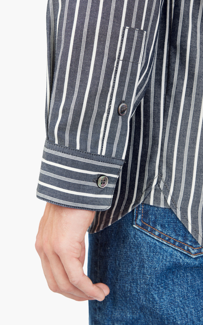 A.P.C. Chemise Isaac Shirt Blue