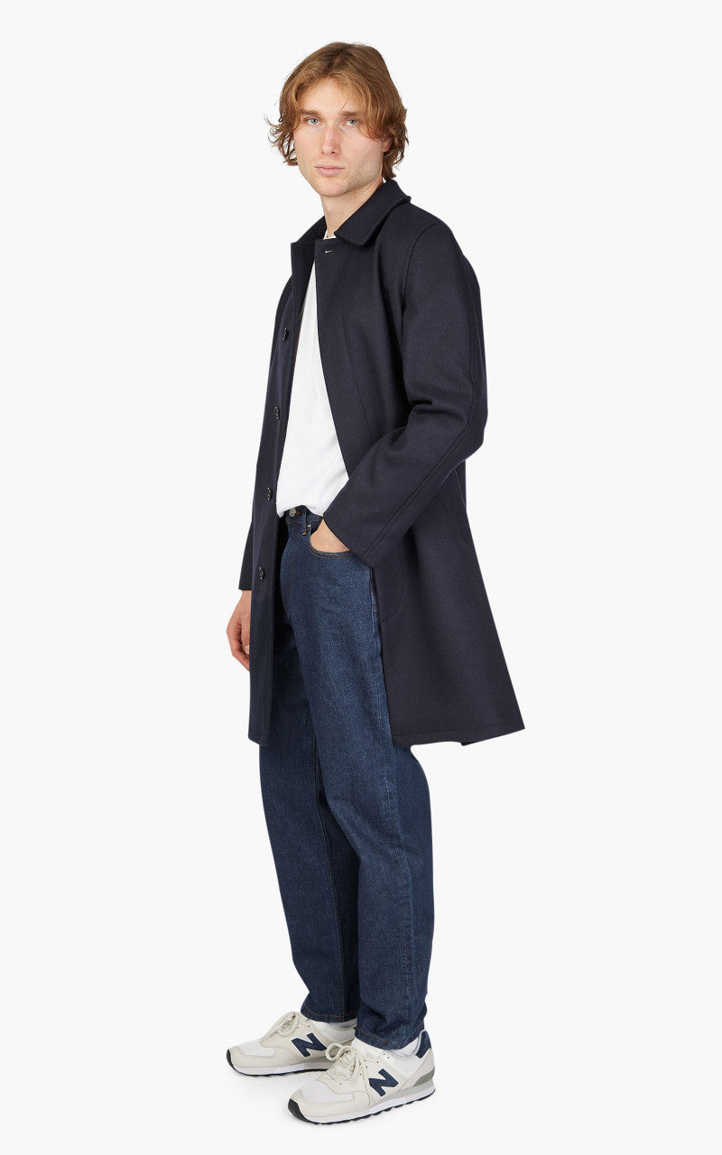 A.P.C. Mac Auster Coat Marine