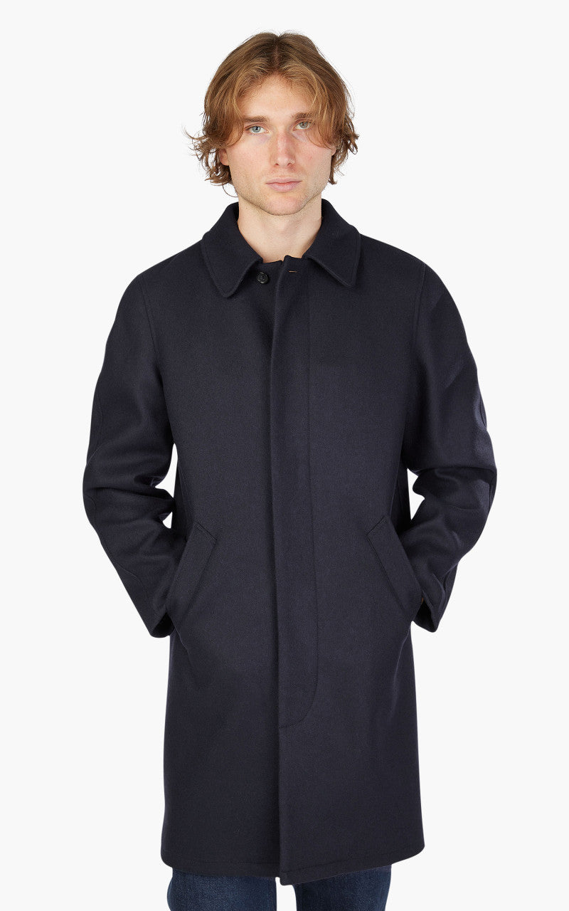 A.P.C. Mac Auster Coat Marine