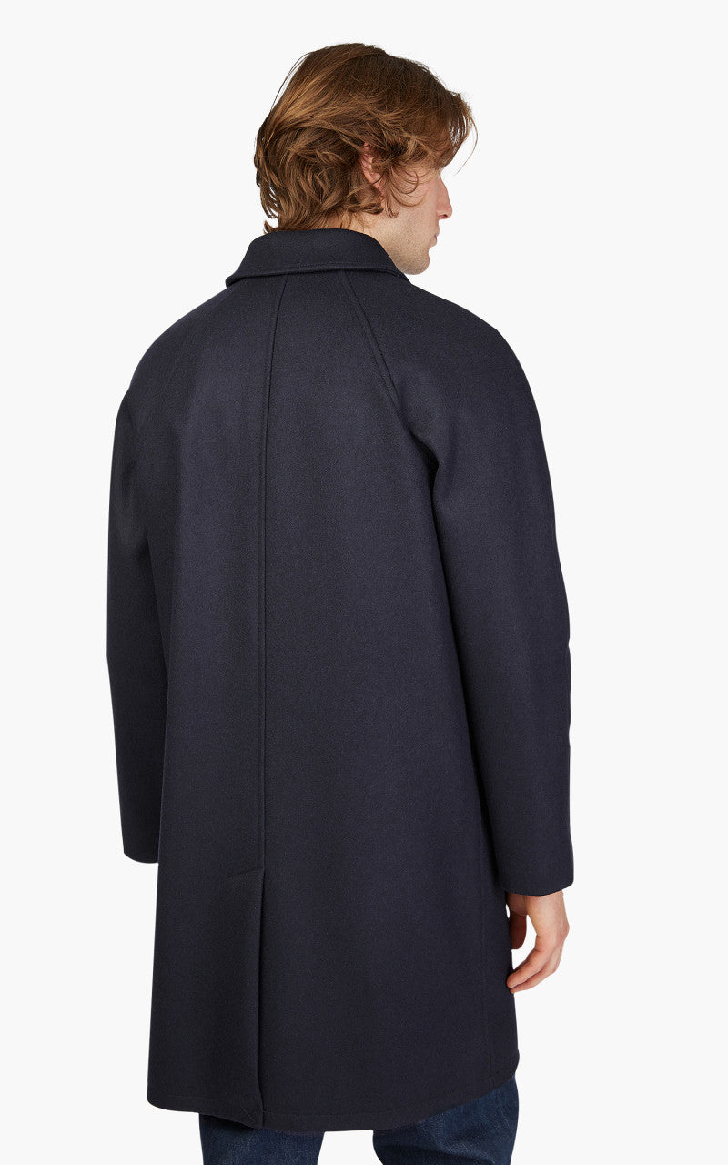 A.P.C. Mac Auster Coat Marine