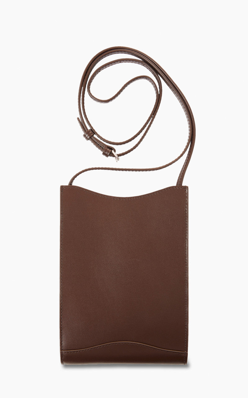 A.P.C. Jamie Neck Pouch Brown