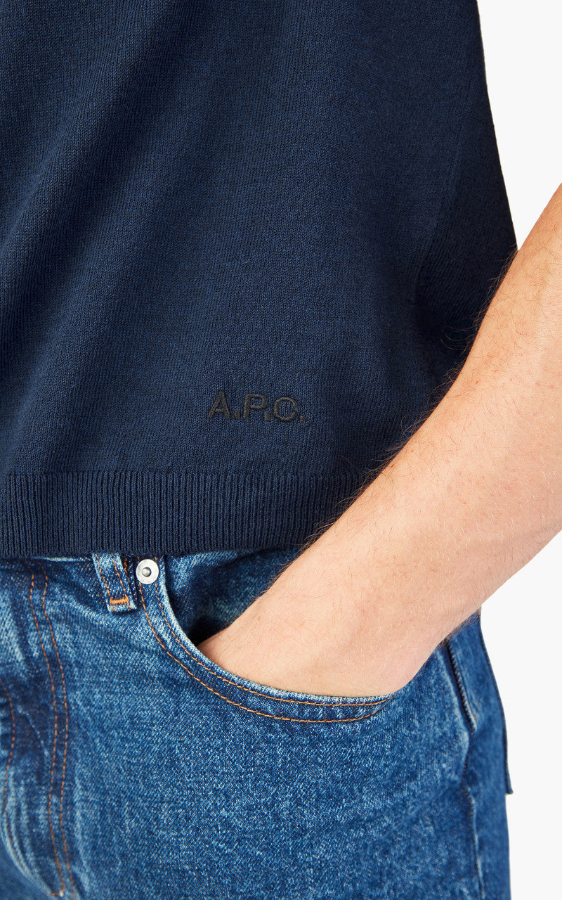 A.P.C. Polo Jacky Marine/Noir