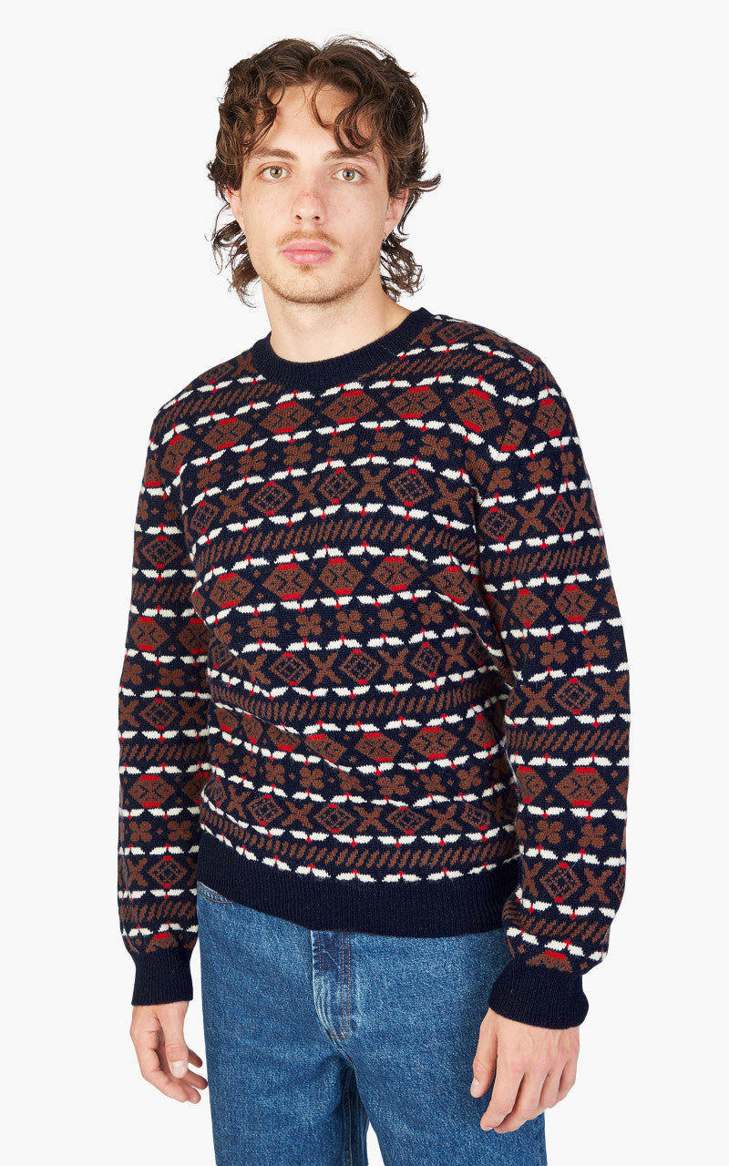 A.P.C. Pull John Pullover Dark Navy
