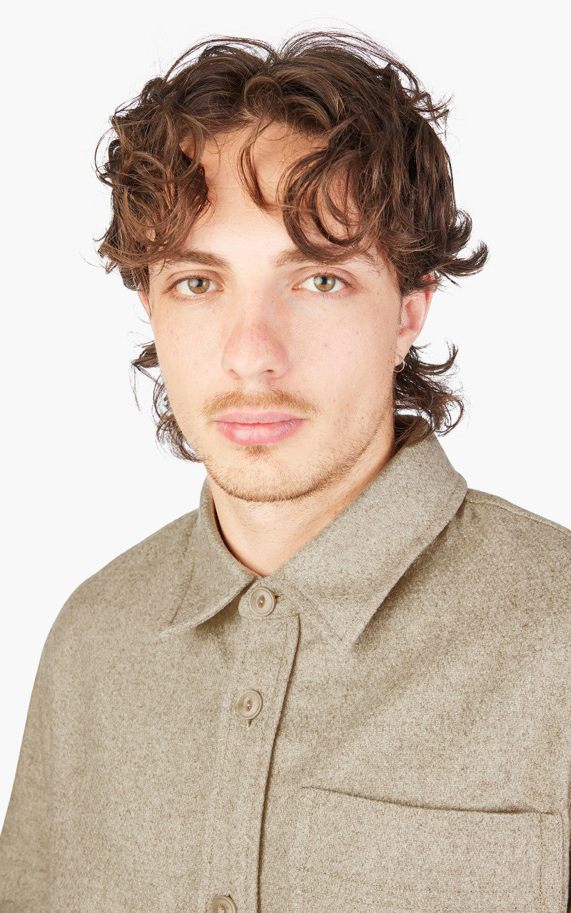 A.P.C. Basile Overshirt Beige