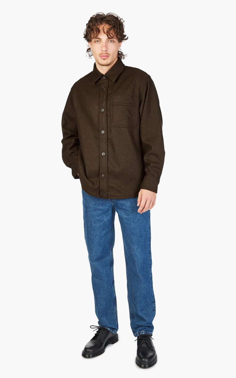 A.P.C. Basile Overshirt Marron