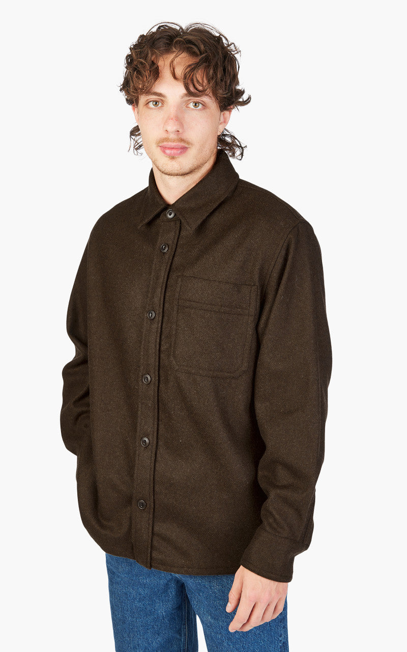 A.P.C. Basile Overshirt Marron