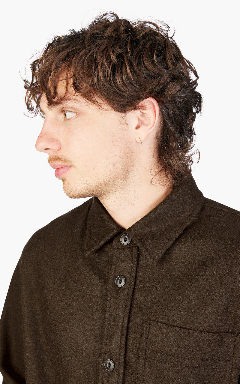 A.P.C. Basile Overshirt Marron