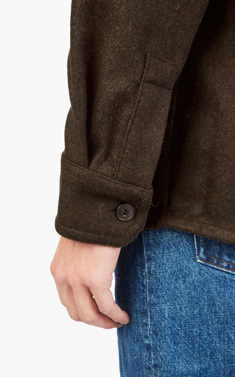 A.P.C. Basile Overshirt Marron