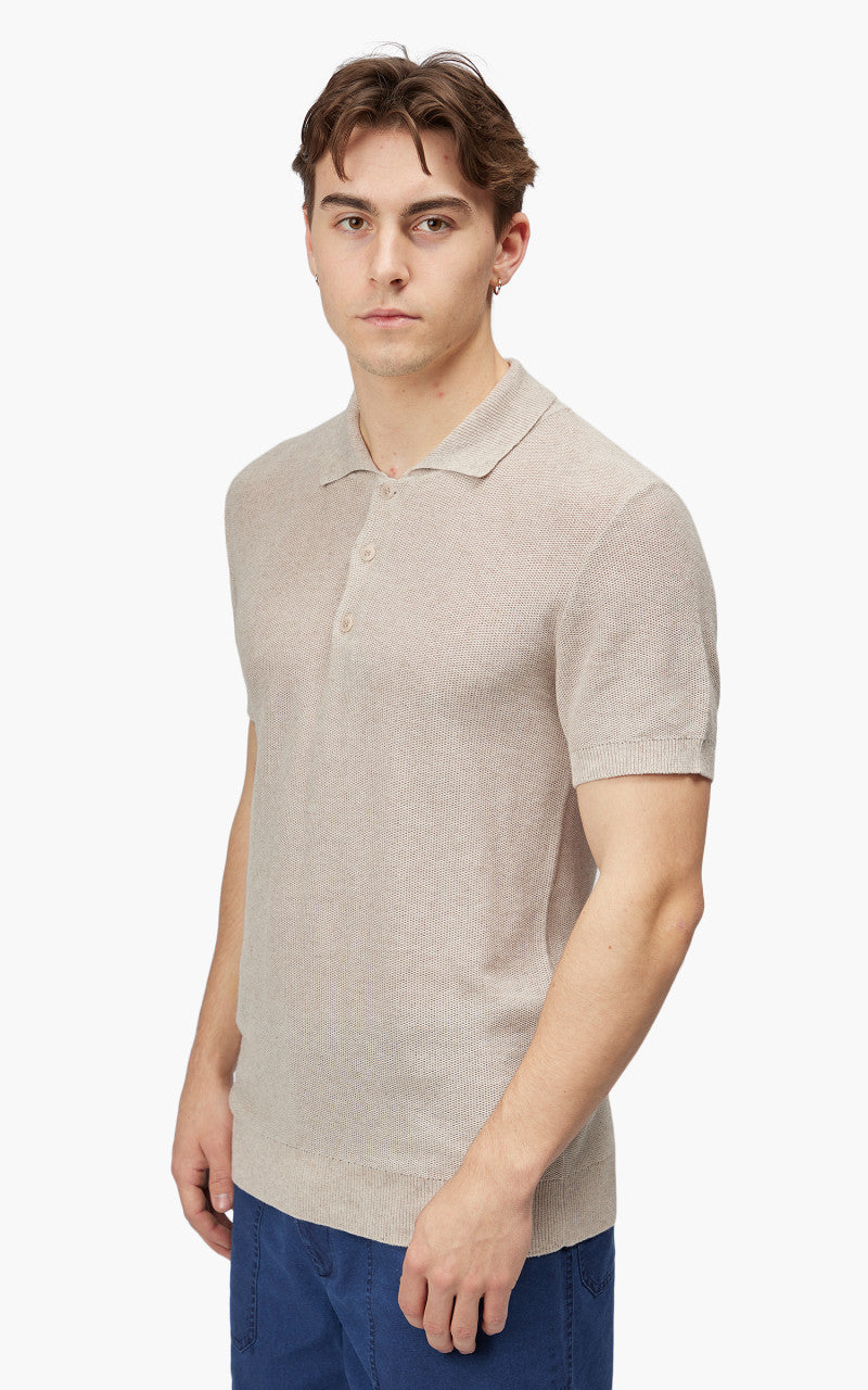A.P.C. Fred Polo Shirt Beige
