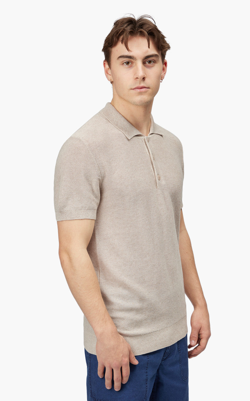 A.P.C. Fred Polo Shirt Beige
