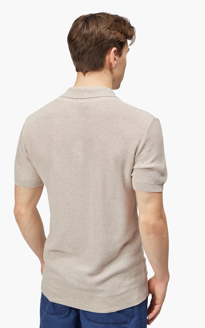 A.P.C. Fred Polo Shirt Beige