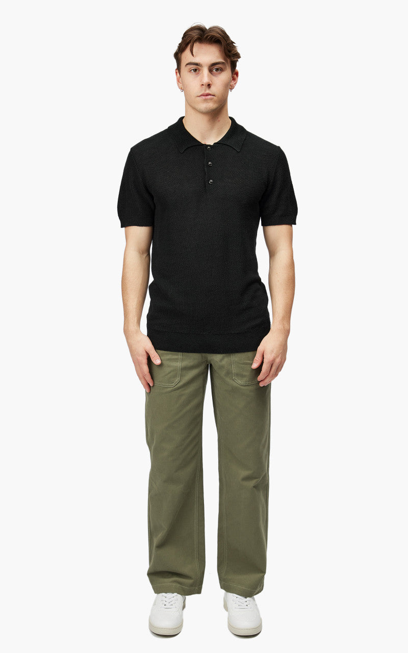 A.P.C. Fred Polo Shirt Black