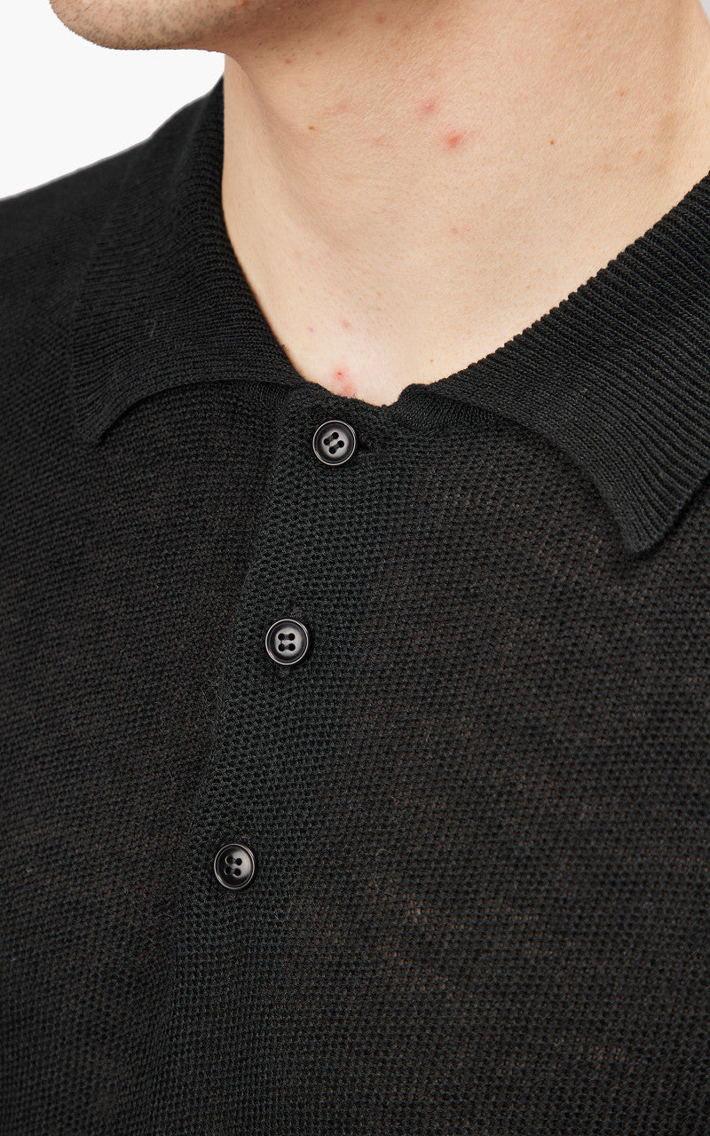 A.P.C. Fred Polo Shirt Black