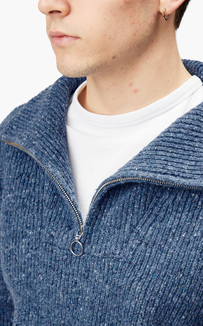 A.P.C. Pull Bing Sweater Blue
