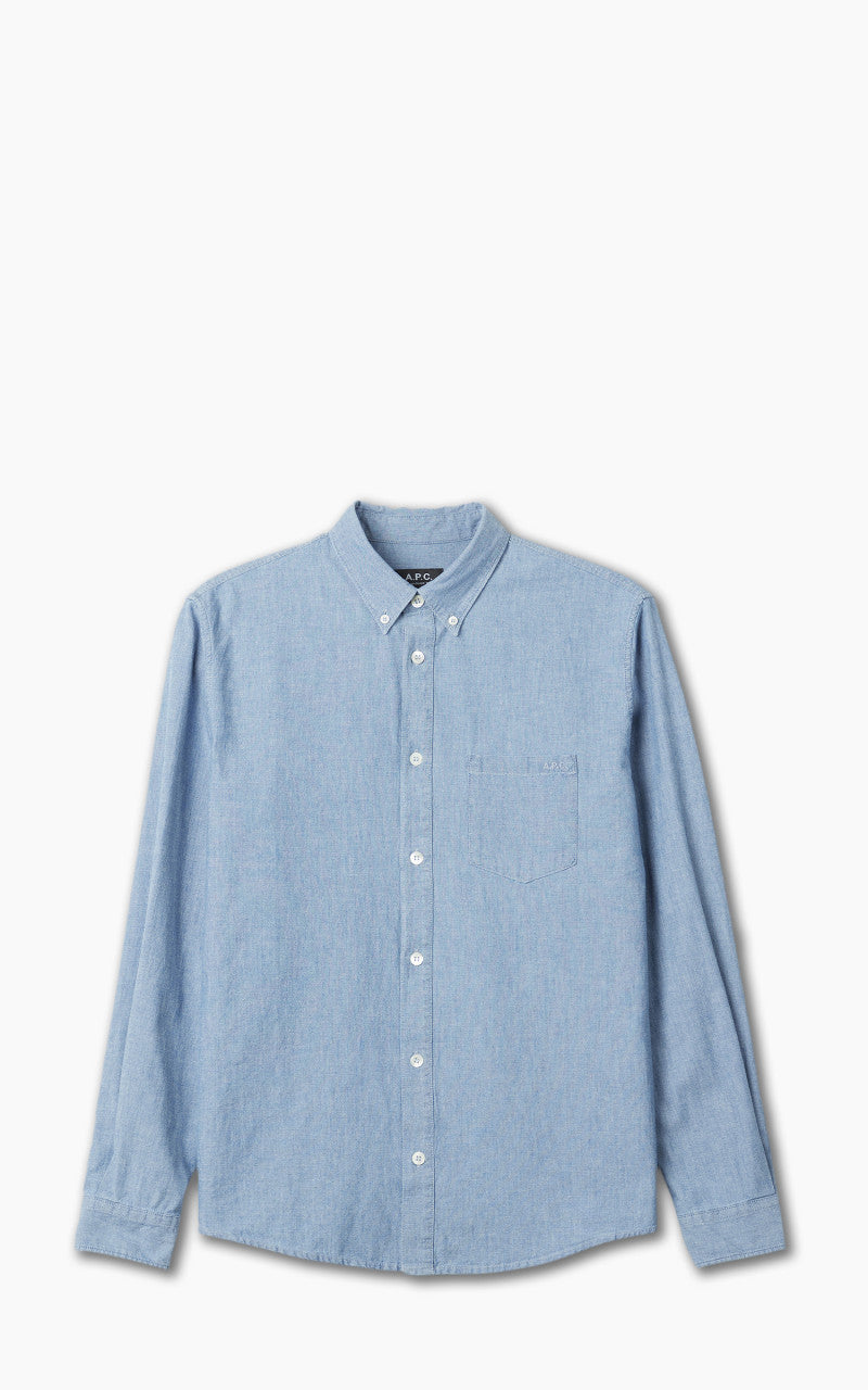 A.P.C. Chemise Edouard Shirt Blue