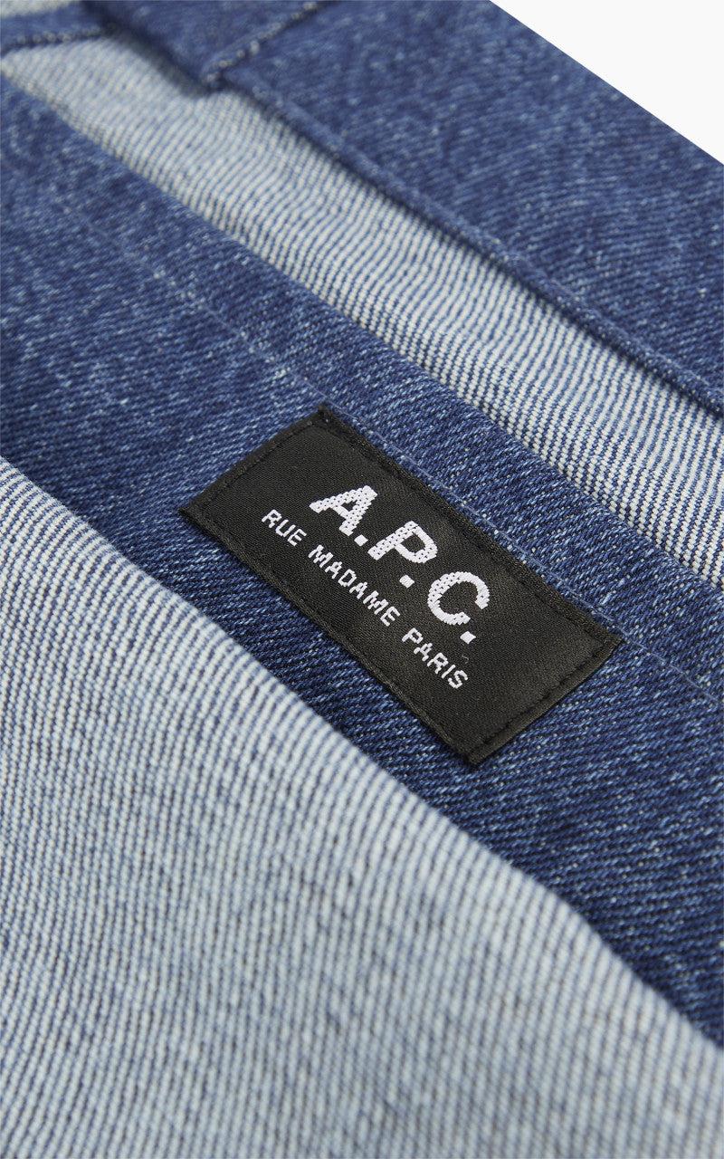 A.P.C. Diane Shopping Bag Vacances Indigo