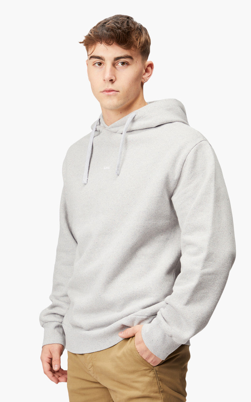 A.P.C. Hoodie Larry Heather Grey