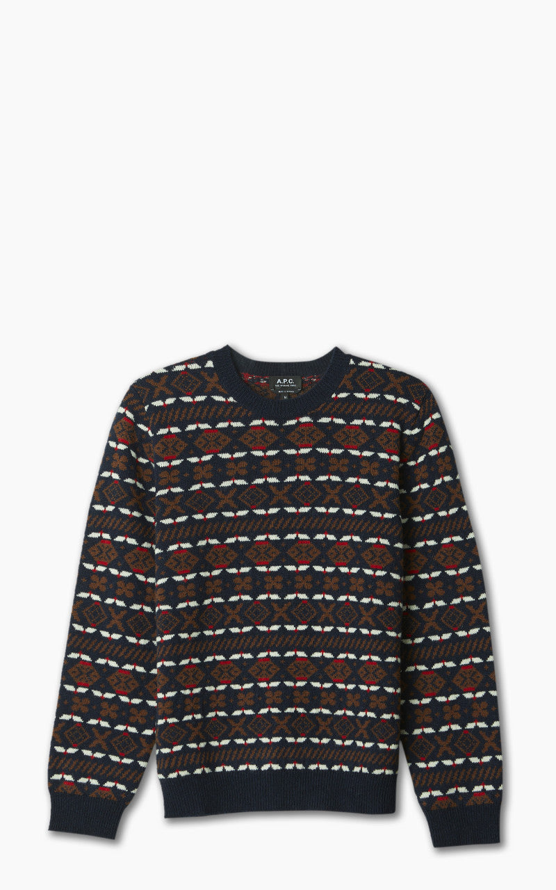 A.P.C. Pull John Pullover Dark Navy
