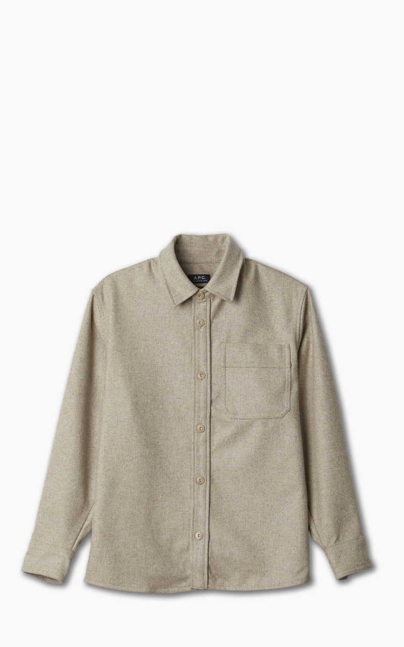 A.P.C. Basile Overshirt Beige