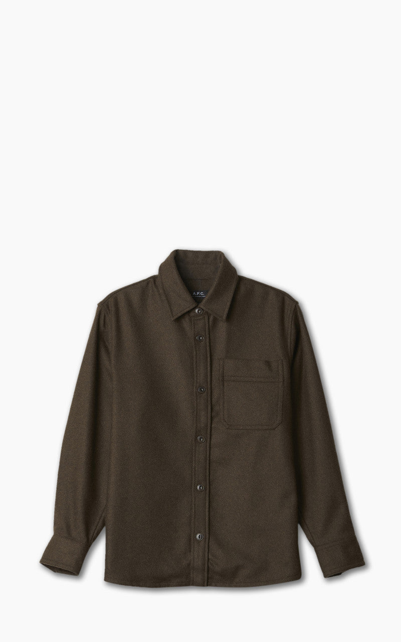 A.P.C. Basile Overshirt Marron
