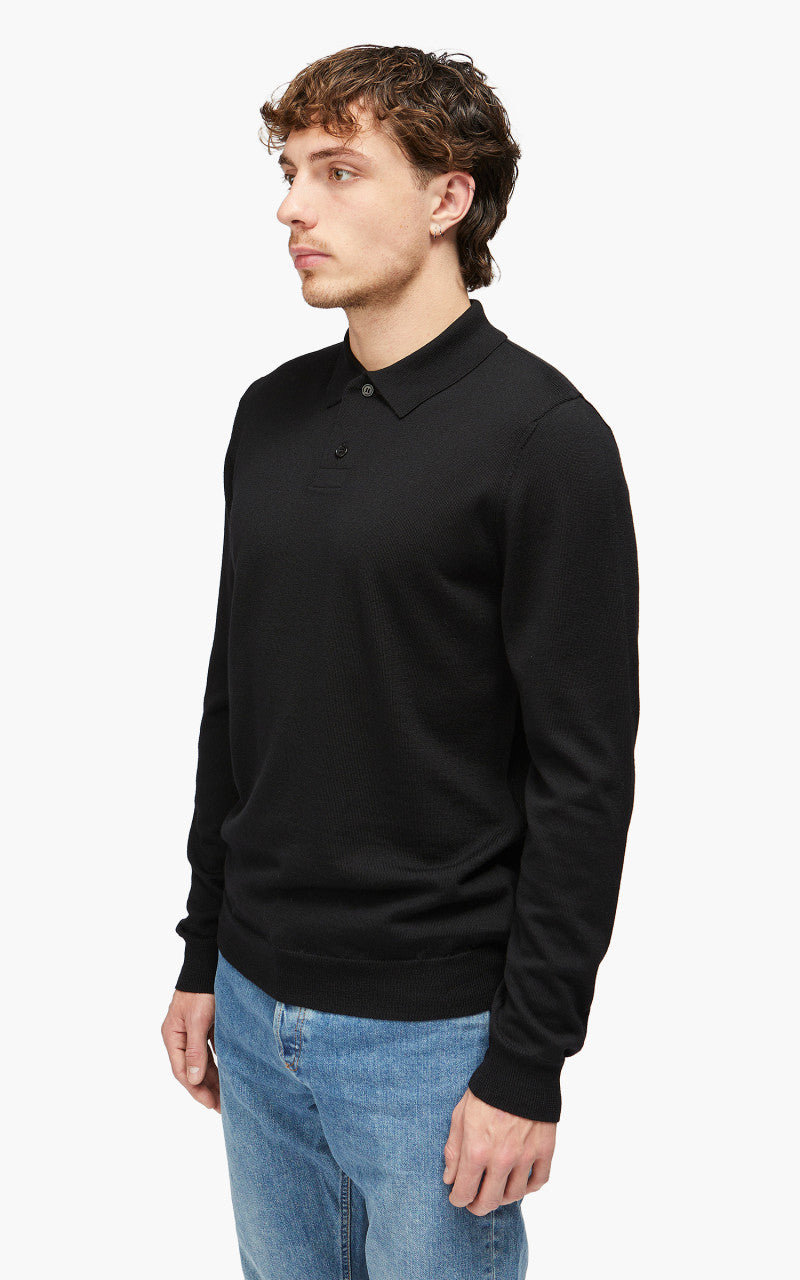 A.P.C. Jerry Polo Shirt Black