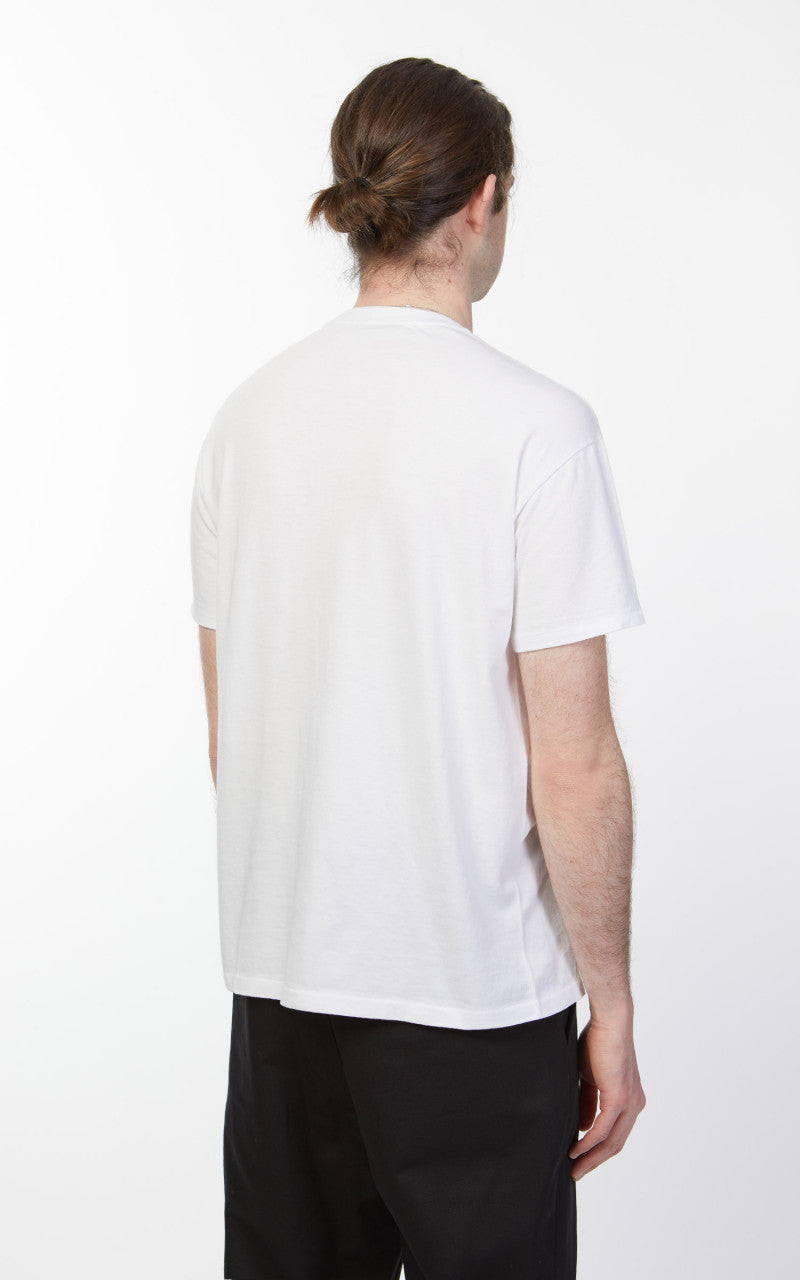Auralee Seamless Crew Neck Tee White