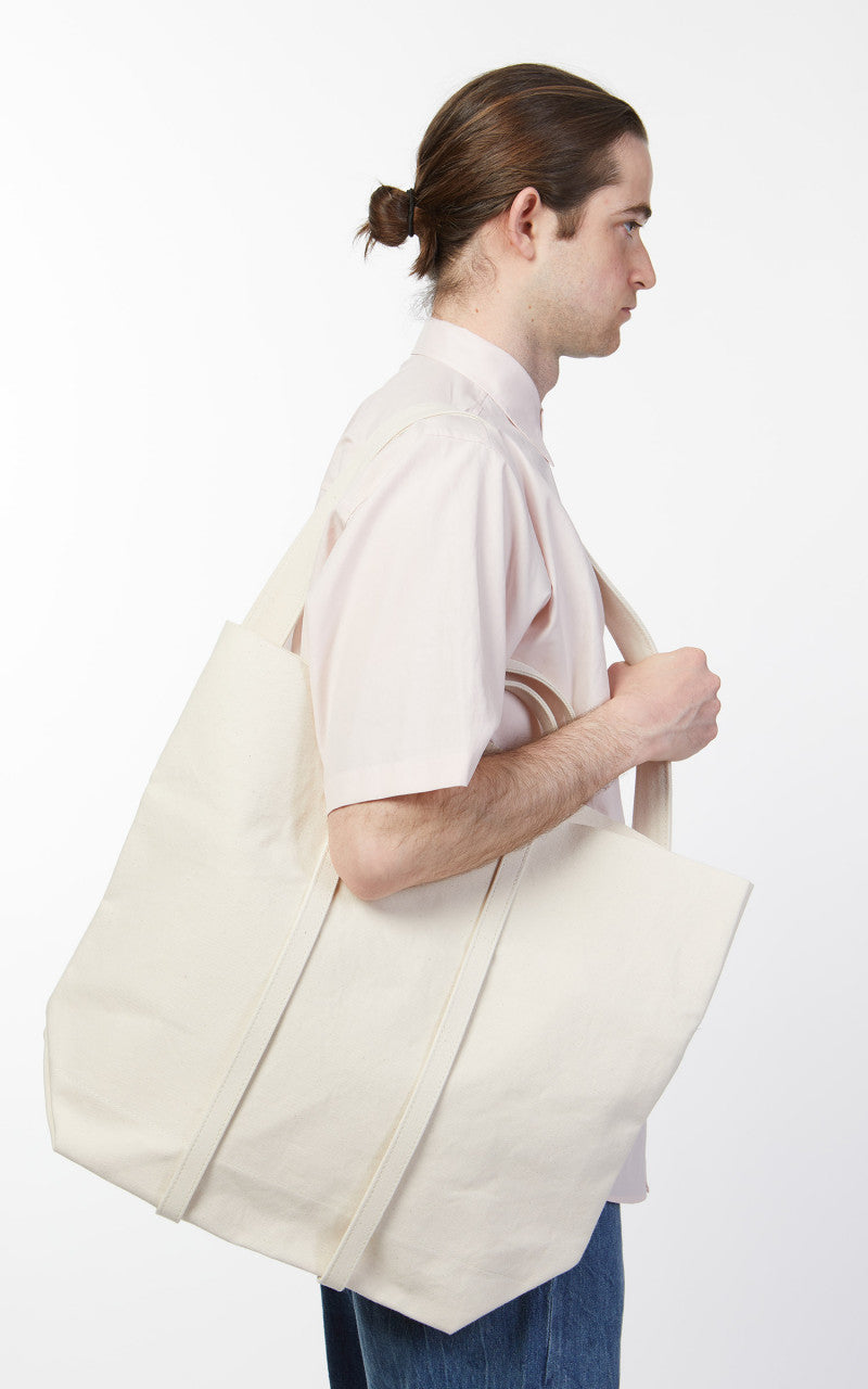 Amiacalva A149 Canvas 2Way Messenger Bag M White