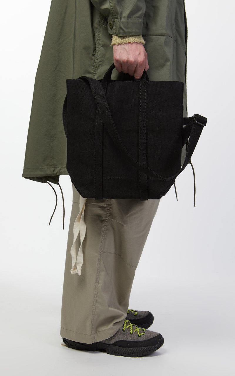 Amiacalva A150 Canvas 2Way Messenger Bag S Black